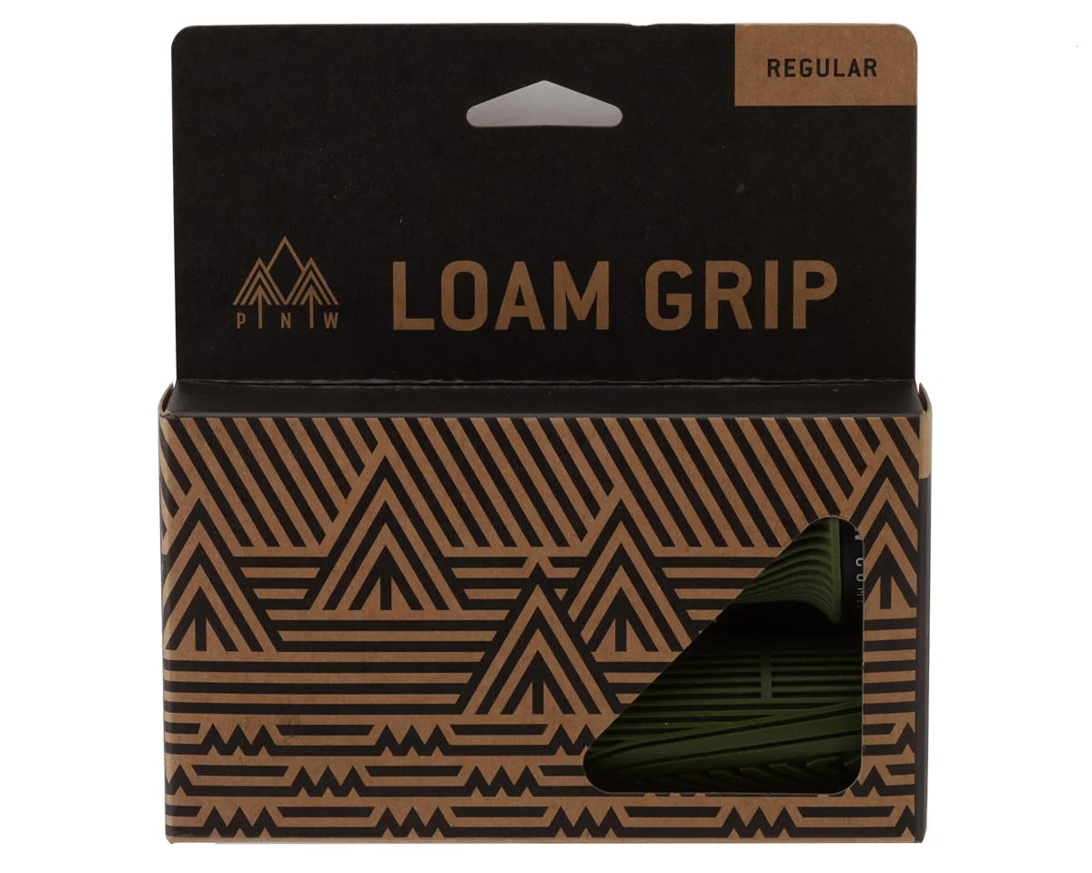 PNW Components Loam Mountain Lock-On Grips (Moss Green) (Regular) - view 2